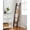 Rust Brown, variant on odorsTT Black Blanket Ladder Shelf for Living Room, Decorative Wood Quilt Rack with 4 Removable Hooks, 5-Tier Farmhouse Ladder Holder Organizer for Bedroom, Home Bathroom Decor Bathroom