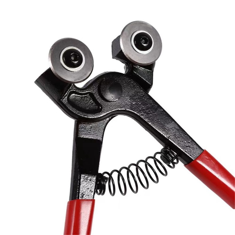 Mosaic Tools, 200mm Heavy Duty Glass Mosaic Cut Nippers Ceramic Tile Wheel Wheeled Cutter Pliers Tool for Glasss Tile Ceramic Cutting