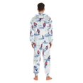 thumbnail image 4 of FORMRS Onesies Pajama for Adults Unisex Hoodie Winter Jumpsuit One Piece Sleepwear, Sizes S-2XL, Ice Rink, 4 of 7