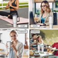 thumbnail image 7 of Modern 40oz Tumbler– Stainless Steel Insulated Tumbler with Handle and Straw, Large Capacity Travel Cup for Hot & Cold Drinks, 7 of 7