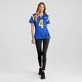 thumbnail image 4 of Women's Nike Ahkello Witherspoon  Royal Los Angeles Rams Team Game Jersey, 4 of 6