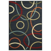 Anti Bacterial Rubber Back Doormat Non Skid Slip Rug 18 X30 Black