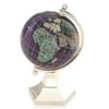 Kalifano Amethyst 3-in. Gemstone Globe with Contempo Stand