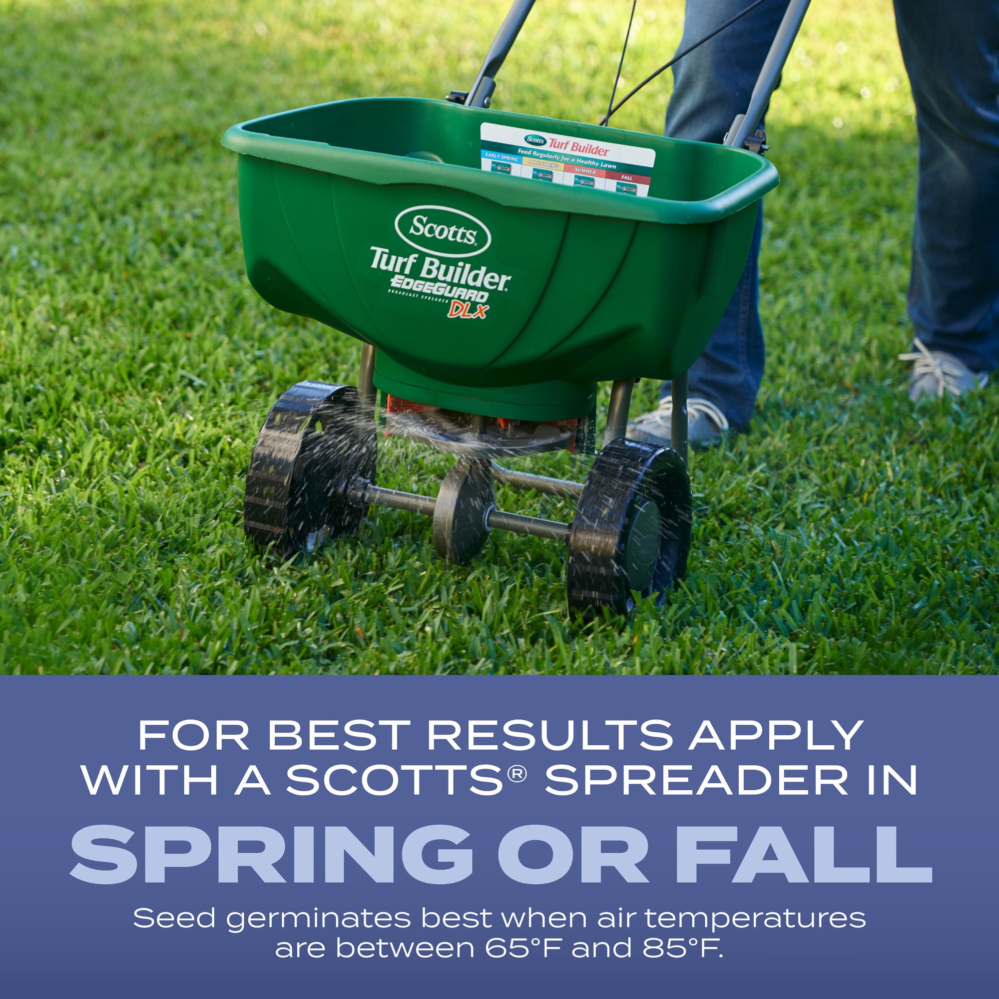 Scotts Turf Builder Grass Seed Heat-Tolerant Blue Mix, 16 lbs.