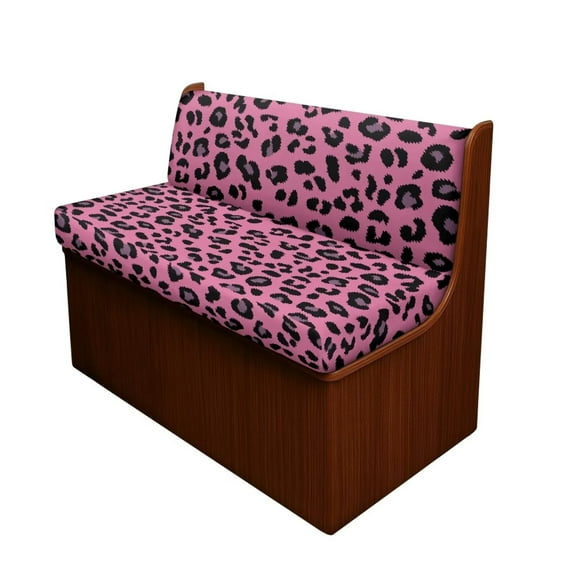 XYZCANDO Pink Leopard RV Dinette Cushions Comfortable RV Accessories Stretchable Couch Cover 2 Cushion Sofa Stylish Loveseat Sofa Chair Cover Furniture Protector