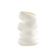 thumbnail image 1 of Pp florero maceta espiral forma florero arreglo floral contenedor Blanco Macarena florero moderno, 1 of 8