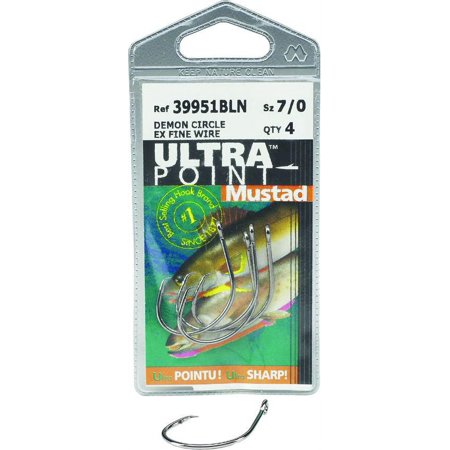 UPC: 0023534356009 | Mustad 39951NP-BN-9/0-4U UltraPoint Demon Tuna Perfect Circle Hook