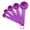 Purple, variant on TIMIFIS Food Scale Kitchen 5Pcs/set Measuring Spoon For Baking Plastic Teaspoon Tablespoon Utensil Kitchen