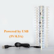 iCubeSmart 16 LED Audio Spectrum DIY Electronic Kit (PP16LED-ROUND)