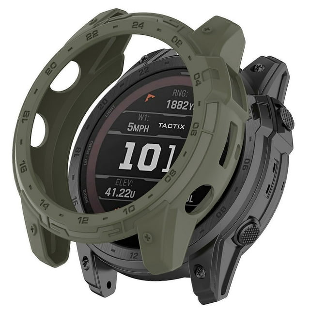 For Garmin Enduro 2 / Tactix 7 Anti-Fall TPU Case Cover Quick Release Sports Watch Hollow Case with