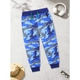 thumbnail image 4 of ATAIKU Toddler and Little Boys Cotton Pull On Active Jogger Kids Long Pants Camouflage Casual Sweatpants 6 Years, 4 of 9