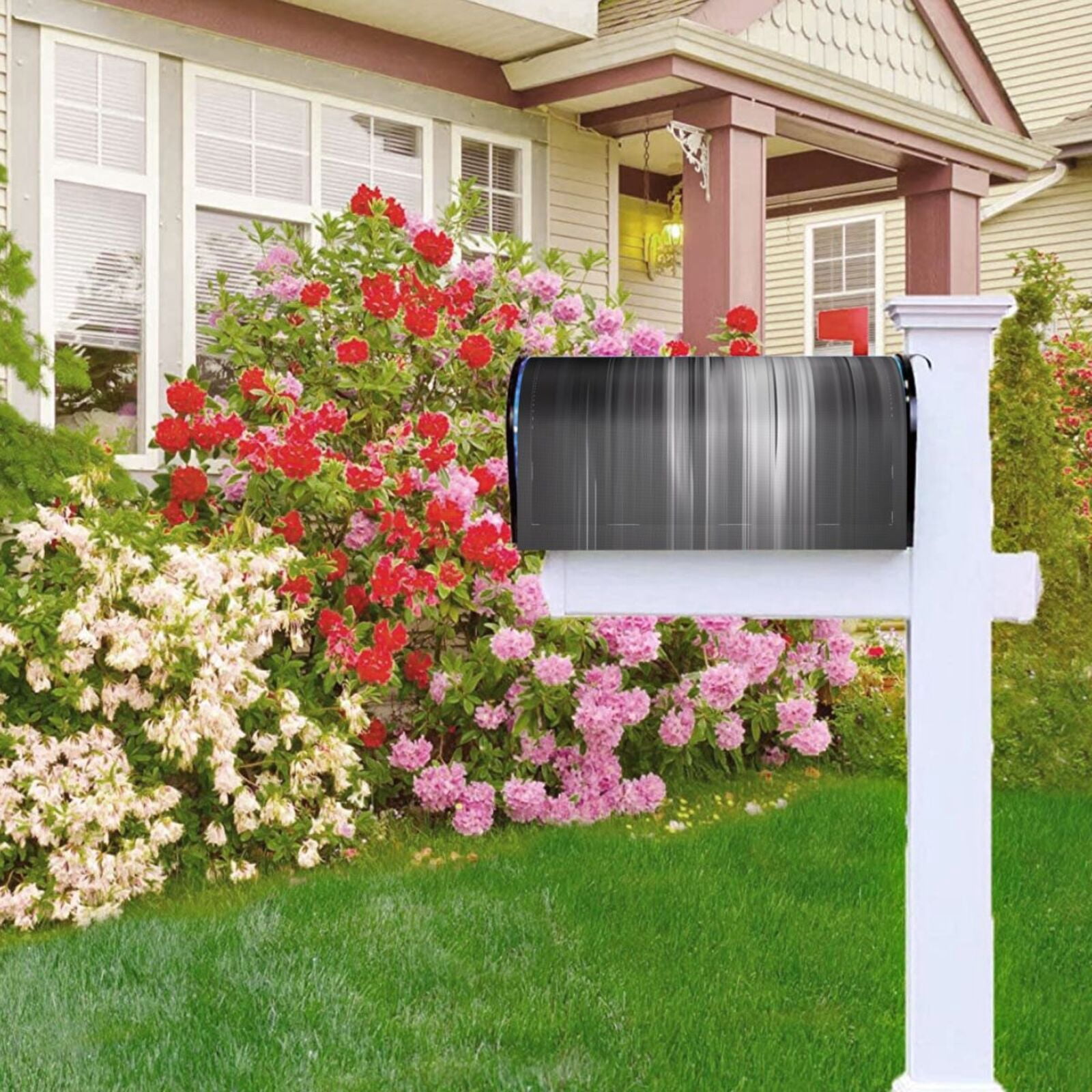 Kdxio Magnetic Mailbox Cover 21x18 in Mailbox Cover Outdoor Decoration Holiday Mailbox Covers for Home Garden Yard-21x18 in