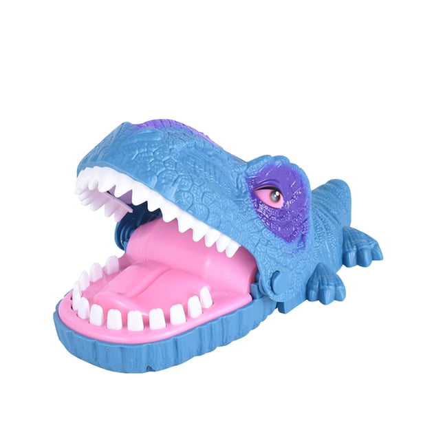 Juego de dientes Juguete Animal Trick Toy Kid Bite Game con sonido Niños Fiesta de cumpleaños Playset, Azul Inevent FN000379-01