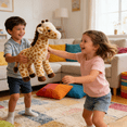 thumbnail image 6 of Gaiwos Realistic Giraffe Plush Toy 10 inches, Standing Fluffy Giraffe Stuffed Animal, Holiday Birthday Gifts for Kids Toddlers Family Friends, 6 of 6