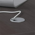 thumbnail image 6 of Pemberly Row Engineered Wood 60W Power Standing Desk 3 Pc. Office Suite in Gray, 6 of 9
