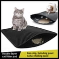 thumbnail image 3 of Longday Waterproof Pet Cat Litter Mat Double Layer Pet Litter Box Mat Non-slip Sand Cat Pad Washable Bed Mat Clean Pad Products, 3 of 12
