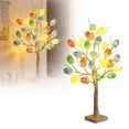 thumbnail image 2 of Easter Egg With Warm Glow Lights Decorative Holiday Tabletop Centerpiece For Festive Home, 2 of 8