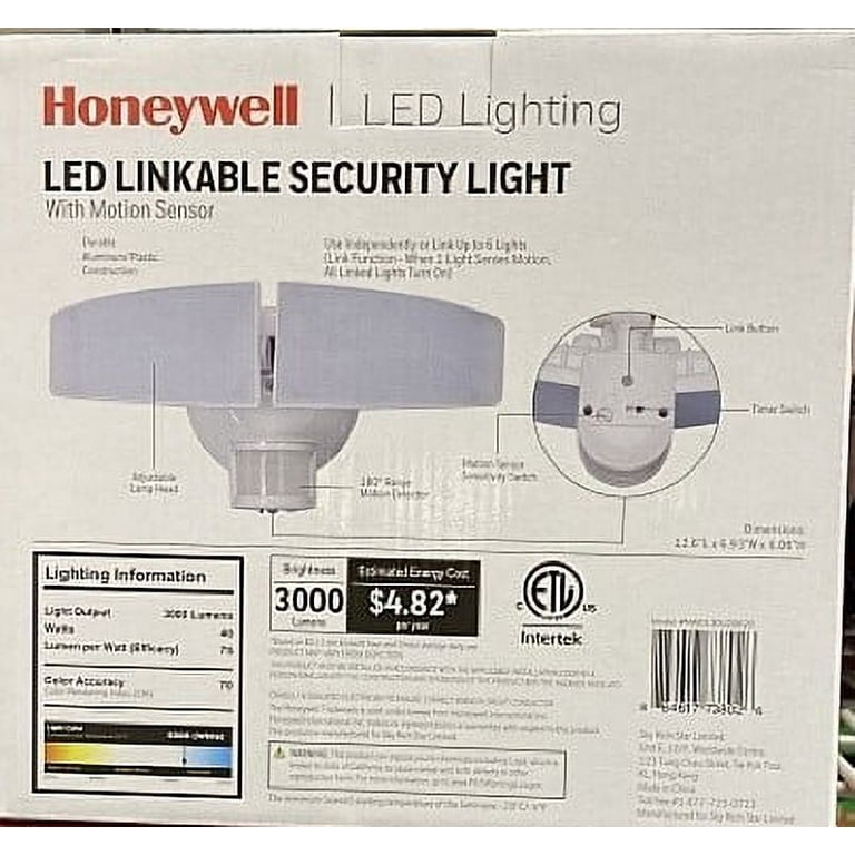 Honeywell led 2024 linkable security light