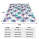 thumbnail image 3 of Fotbe Palm Leaves Manta de Franela Acolchonada con Estampado, Súper Suave y Esponjosa, Extra Grande para Sofá, Cama, Uso Todo el Año-80"x60", 3 of 7