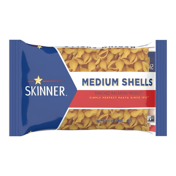 Skinner 12 oz Medium Shell Pasta
