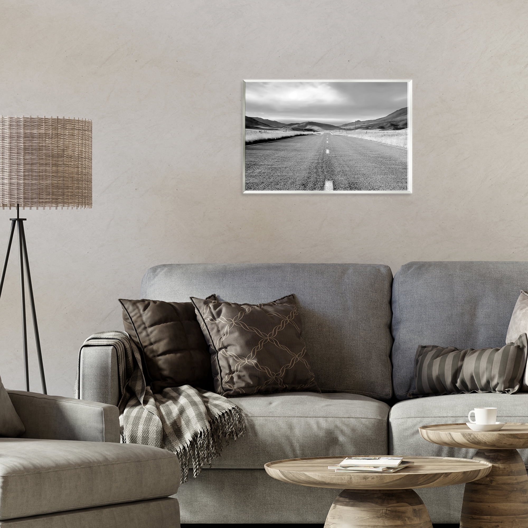 Stupell Industries Open Road Through Rolling Hills Wall Plaque Art, design by Steve Toole