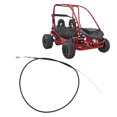 thumbnail image 1 of Long Throttle Cable, Simple Installation Durable Throttle Cable Wear  71inch  for Sportworks Go Kart, 1 of 8
