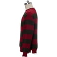 thumbnail image 3 of Freddy Same Sweaters Knit Sweater Long Sleeve Striped Jumper Sweaters Pullovers, 3 of 9
