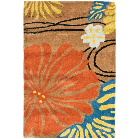 Safavieh Soho Hazel Wool Rug, Brown/Multi-Color
