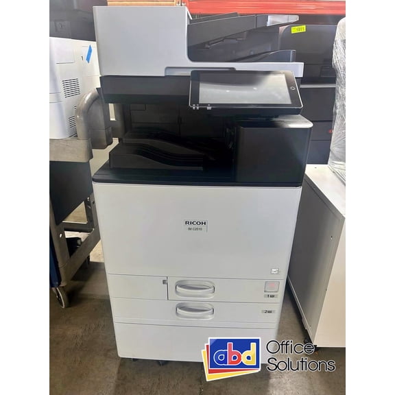 Pre-Owned Ricoh IM C2510 IMC2510 A3 Color Laser Multi-Function Printer - 25 ppm, Copy, Print, Scan, Duplex, Network, Email, 1200 DPI, 1200 Sheets Capacity