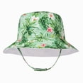 thumbnail image 2 of CAUYDY Kids Sun Hat 1-5T Toddler Girls Bucket Hats UV Protection Summer Beach Hat for 6 9 12 18 Months Infant Baby Cute Wide Brim Fishing Hat (Sizes XL,Green), 2 of 6