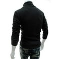 thumbnail image 3 of Men‘s Casual Slim Fit Basic Tops Knitted Thermal Turtleneck Pullover Sweater, 3 of 4