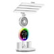 thumbnail image 3 of Lámpara de escritorio LED con reloj, pantalla de fecha y temperatura ajustable para lectura en la habitación del hogar Ventilador de reloj, 3 of 8