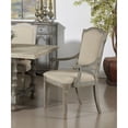 thumbnail image 4 of Coast to Coast Imports Monaco Blue/Cream Wood/Upholstered Arm Chairs - Set of 2, 4 of 6
