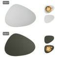 thumbnail image 4 of Table mat, washable and erasable heat resistant table mat Kitchen placemat Modern Nordic style placemat - Dark green/grey, 4 of 7