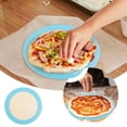thumbnail image 4 of HBFAGFB Silicone Baking Mat Set, 20cm Round Heat-Resistant Macaron Oven Mat with Border, 4 of 4