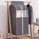 thumbnail image 3 of Hanging Clothes Bag Garment Bag Organizer Storage with Clear PVC Windows Garment Rack Cover Dust-Proof Clothes Cover, 3 of 4