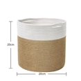 thumbnail image 1 of Maceta grande de cuerda de algodón, cesta para plantas en maceta, cesta para almacenar plantas verdes, cesta para flores, cesta para guardar muebles, cesta para ropa sucia, cesta para bocadillos,, 1 of 6