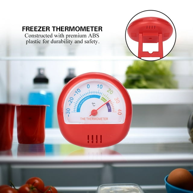 Large Dial Freezer Thermometer,Refrigerator Freezer Thermometer Large Freezer Thermometer Large Dial Fridge Thermometer Power Packed Performance