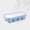 Blue, variant on Silicone Ice Cube Tray with Lid â 8 Square Food Grade Mold for Jelly Yogurt â Easy Release Freezer Ice Maker for â One Size (5.5 x 2.8 x 1.3 Inches)