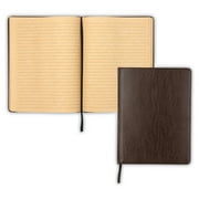 Samsill Vintage Notebook, 5.25 Inch x 8.25 Inch, Brown