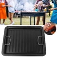 thumbnail image 3 of Delicias para barbacoa, bufé y campamento: placa para freír portátil para picnics, parrilla antiadherente versátil, 3 of 8