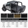 thumbnail image 3 of Smittybilt 773215 Spare Tire Cover for All Jeep� Wranglers, Denim Black, Large 30"-32", 3 of 4