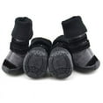 thumbnail image 4 of FNNMNNR Promotion Clearance! Thick Fur Pet Shoes Small Dogs Shoes Winter Warm Snow Boots for Teddy Poodle Black L, 4 of 8