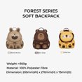 thumbnail image 2 of Zoyzoii – Série Forêt Sac à Dos pour Enfants (Doux): Lion, 2 of 7