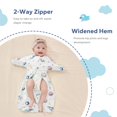 thumbnail image 4 of Saco de dormir para bebés ZIGJOY Shark-Fin, 1 tog, 3-6 m, 4 of 6