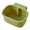 Green, variant on Cosemary Wall Mounted Press Drain Basket For Kitchen ABS Stainless Steel Fast Water Filter