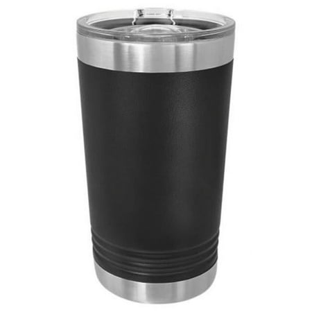 

16 oz Stainless Steel Polar Camel Pint with Slider Lid Black