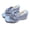 sky blue, variant on Women’s Polka Dot Knot Wedge Slide Sandals Open Toe Platform Mule Shoes