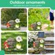 thumbnail image 4 of Figuras de rana perro pájaros y gatos con luz Solar decoración de paisaje resina para el patio del hogar Hugtrwg Para estrenar, 4 of 9