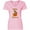 AD-Pink, variant on Inktastic Happy Halloween Kittens in Pumpkin Women's V-Neck T-Shirt